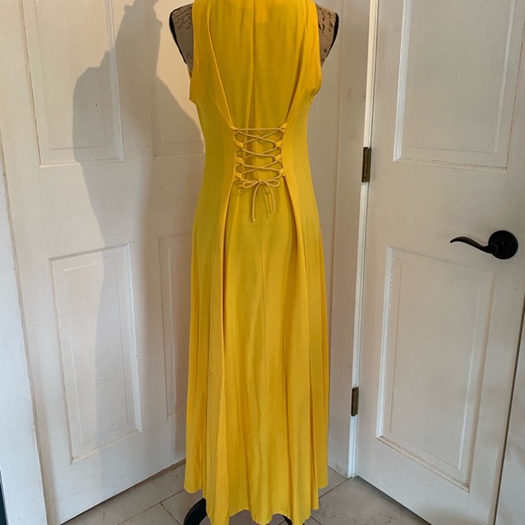 Yellow Summer Dress Sen So Paris - Picture 2 of 3